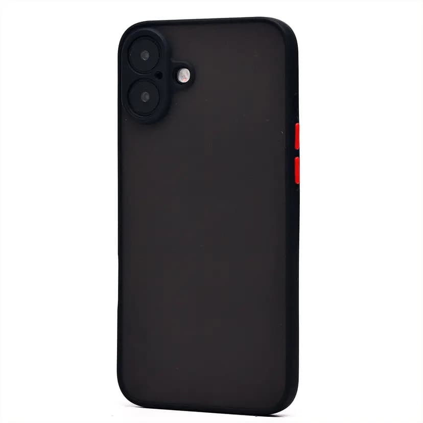 Чехол-накладка - PC041 для Apple iPhone 16 Plus (black) 