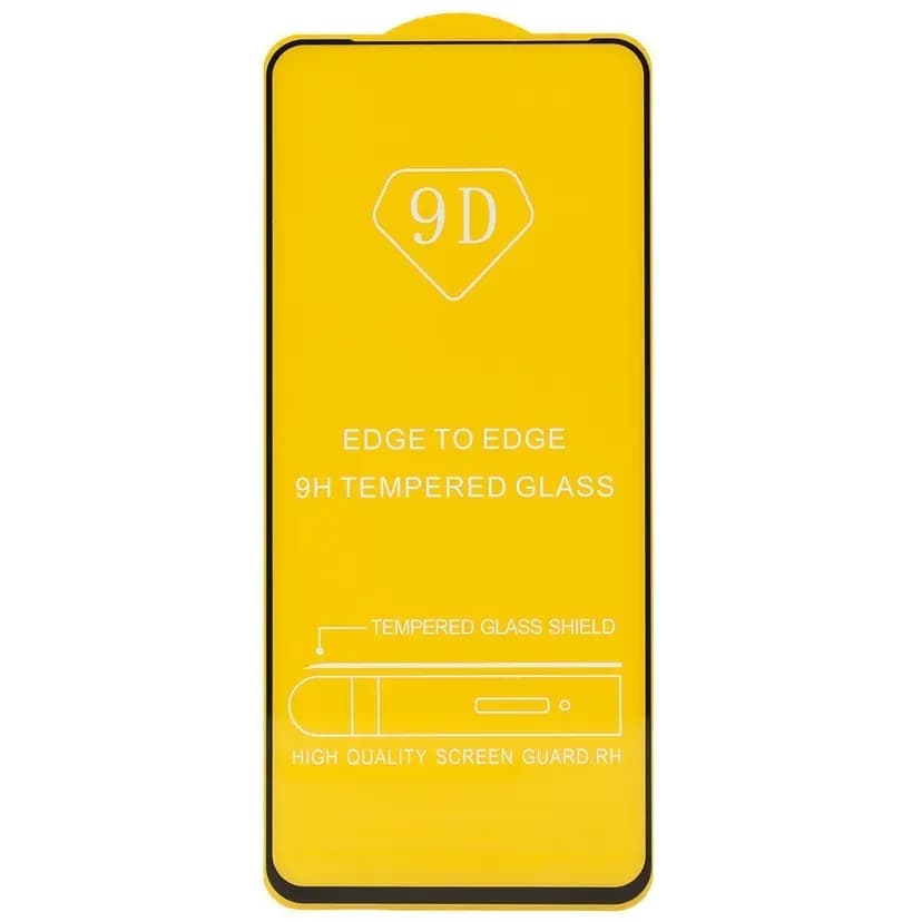 Защитное стекло - Full Glue 2.5D для Infinix Hot 11S (black) — фото 2