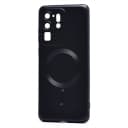 Чехол-накладка - SM020 Matte SafeMag для Samsung Galaxy S20 Ultra (black)  — фото 1