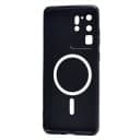 Чехол-накладка - SM020 Matte SafeMag для Samsung Galaxy S20 Ultra (black)  — фото 2