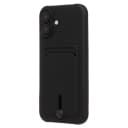 Чехол-накладка с картхолдером - SC304 для Apple iPhone 16 Plus (black)  — фото 1