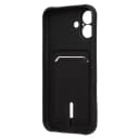 Чехол-накладка с картхолдером - SC304 для Apple iPhone 16 Plus (black)  — фото 2