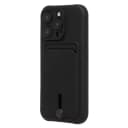 Чехол-накладка с картхолдером - SC304 для Apple iPhone 16 Pro (black)  — фото 1
