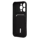 Чехол-накладка с картхолдером - SC304 для Apple iPhone 16 Pro (black)  — фото 2