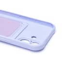 Чехол-накладка с картхолдером - SC304 для Apple iPhone 16 (light violet)  — фото 2