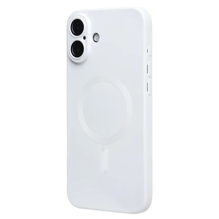 Чехол-накладка - SM020 Matte SafeMag для Apple iPhone 16 Plus (white) 