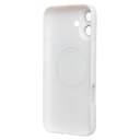 Чехол-накладка - SM020 Matte SafeMag для Apple iPhone 16 Plus (white)  — фото 2