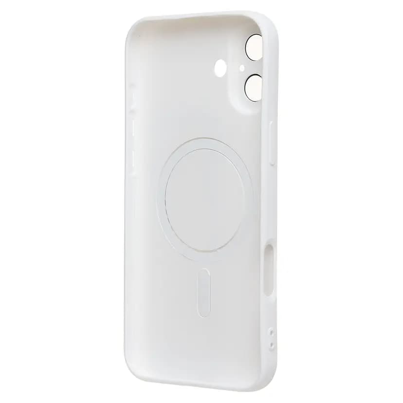 Чехол-накладка - SM020 Matte SafeMag для Apple iPhone 16 Plus (white)  — фото 2