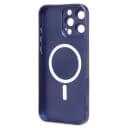 Чехол-накладка - SM020 Matte SafeMag для Apple iPhone 16 Pro Max (dark blue)  — фото 2