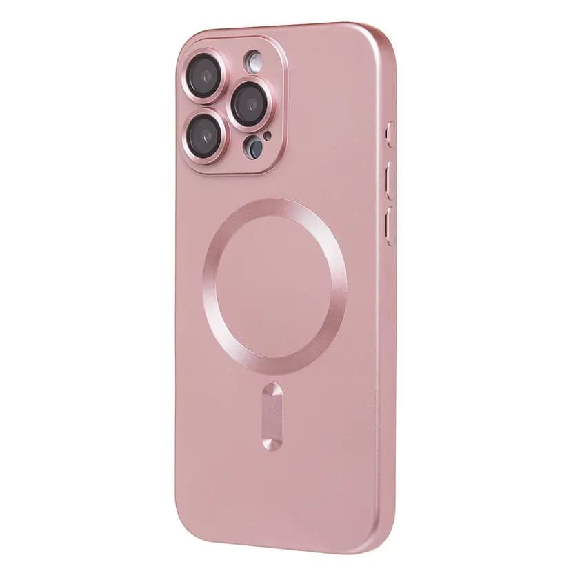 Чехол-накладка - SM020 Matte SafeMag для Apple iPhone 16 Pro Max (light pink) 