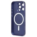 Чехол-накладка - SM020 Matte SafeMag для Apple iPhone 16 Pro (dark blue)  — фото 2