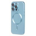 Чехол-накладка - SM020 Matte SafeMag для Apple iPhone 16 Pro (light blue)  — фото 1