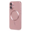 Чехол-накладка - SM020 Matte SafeMag для Apple iPhone 16 (light pink)  — фото 1