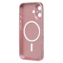 Чехол-накладка - SM020 Matte SafeMag для Apple iPhone 16 (light pink)  — фото 2