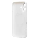 Чехол-накладка - SM020 Matte SafeMag для Apple iPhone 16 (white)  — фото 2