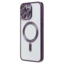 Чехол-накладка - SM027 SafeMag для Apple iPhone 15 Pro Max (dark violet)  — фото 1