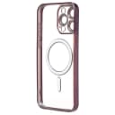 Чехол-накладка - SM027 SafeMag для Apple iPhone 15 Pro Max (dark violet)  — фото 2