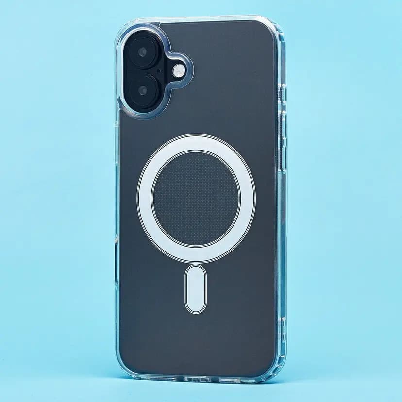Чехол-накладка - SM006 SafeMag для Apple iPhone 16 Plus (transparent) 