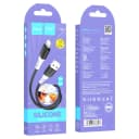 Кабель USB - Apple lightning - Hoco X82 (100 см) (black)  — фото 1