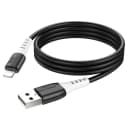 Кабель USB - Apple lightning - Hoco X82 (100 см) (black)  — фото 2