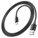 Кабель USB - Type-C - Hoco X96 100W (100 см) (black)  — фото 2
