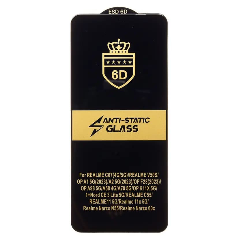 Защитное стекло - Activ 3D для Realme 12 5G (black)  — фото 2