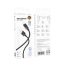 Кабель USB - Type-C - Borofone BX106 (100 см) (black)  — фото 1