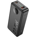 Внешний аккумулятор 10000mAh - Hoco Q27B 22.5W PD+QC3.0 (2xType-C/USB) (black)  — фото 2