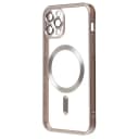 Чехол-накладка - SM027 SafeMag для Apple iPhone 12 Pro (silver)  — фото 1