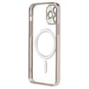 Чехол-накладка - SM027 SafeMag для Apple iPhone 12 Pro (silver)  — фото 2