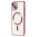 Чехол-накладка - SM027 SafeMag для Apple iPhone 13 (pink)  — фото 1