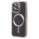 Чехол-накладка - SM027 SafeMag для Apple iPhone 16 Pro (silver)  — фото 1