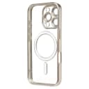 Чехол-накладка - SM027 SafeMag для Apple iPhone 16 Pro (silver)  — фото 2