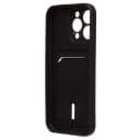 Чехол-накладка с картхолдером - SC304 для Apple iPhone 15 Pro Max (black)  — фото 2