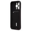 Чехол-накладка с картхолдером - SC304 для Apple iPhone 15 Pro (black)  — фото 2