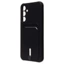 Чехол-накладка с картхолдером - SC304 для Samsung Galaxy A25 5G (black)  — фото 1