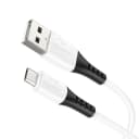Кабель USB - Micro-USB - Hoco X82 (100 см) (white)  — фото 2