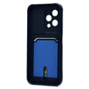 Чехол-накладка с картхолдером - SC304 для Honor 200 lite (dark blue)  — фото 2