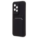 Чехол-накладка с картхолдером - SC337 для Honor 200 lite (black)  — фото 1