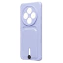 Чехол-накладка с картхолдером - SC304 для Redmi 14C 4G/Poco C75 4G (light violet)  — фото 1