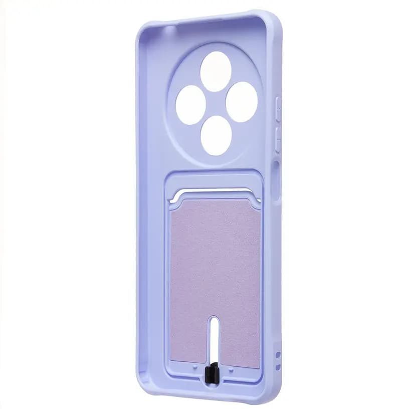 Чехол-накладка с картхолдером - SC304 для Redmi 14C 4G/Poco C75 4G (light violet) — фото 2