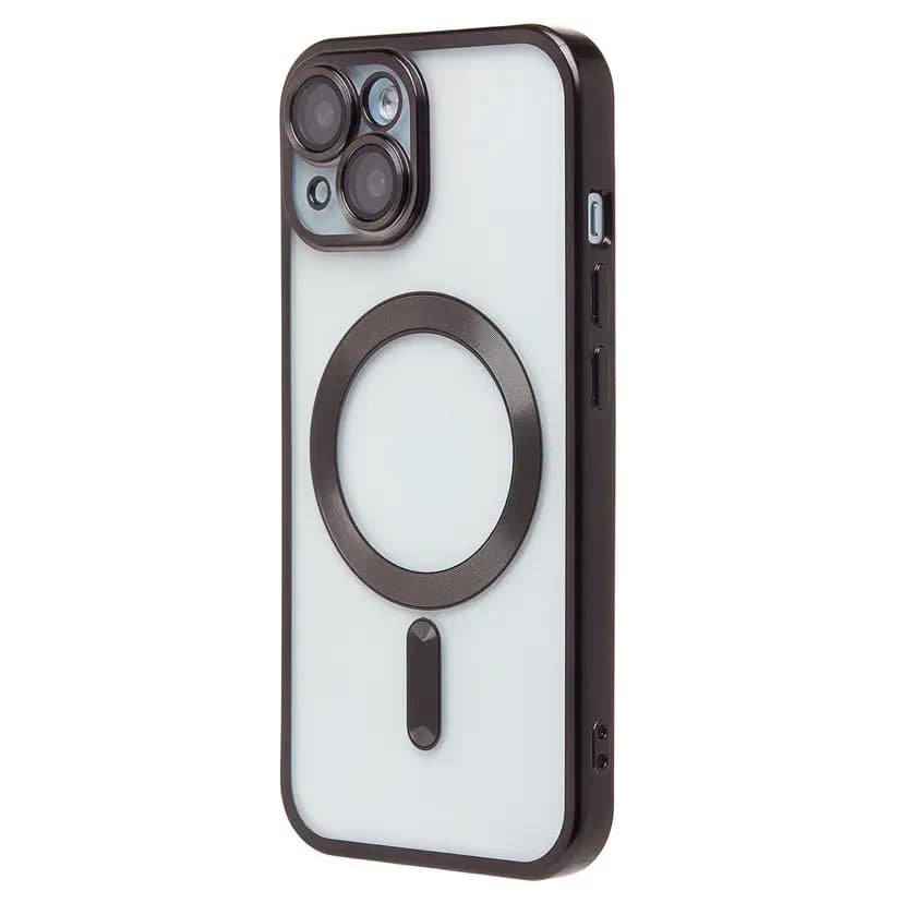 Чехол-накладка - SM027 SafeMag для Apple iPhone 15 (black) 
