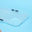 Чехол-накладка - PC091 для Apple iPhone 15 (matte transparent/white)  — фото 3