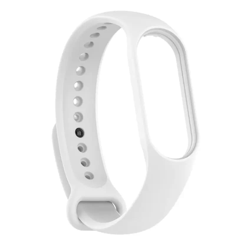Ремешок на кнопке - WB13 Sport Band для Xiaomi Mi Band 5/Mi Band 6/Mi Band 7 (white)