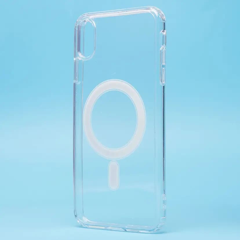 Чехол-накладка - SM006 SafeMag для Apple iPhone XS Max (transparent) 