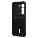Чехол-накладка с картхолдером - SC304 для Infinix Hot 50 4G (black)  — фото 2