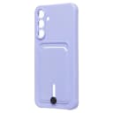 Чехол-накладка с картхолдером - SC304 для Samsung Galaxy A16 (light violet)  — фото 1