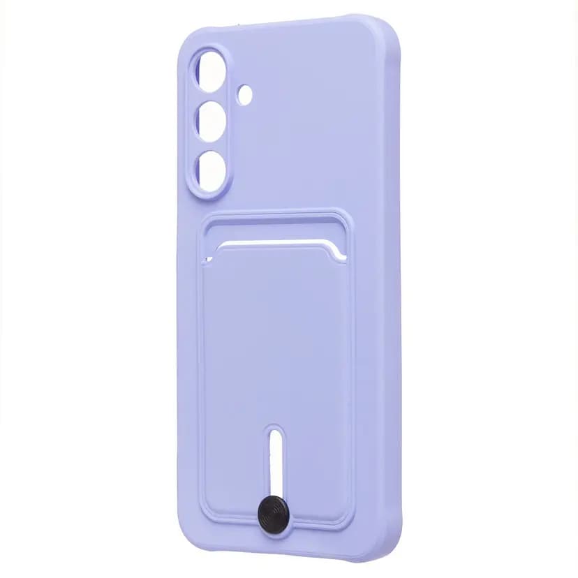 Чехол-накладка с картхолдером - SC304 для Samsung Galaxy A16 (light violet) 
