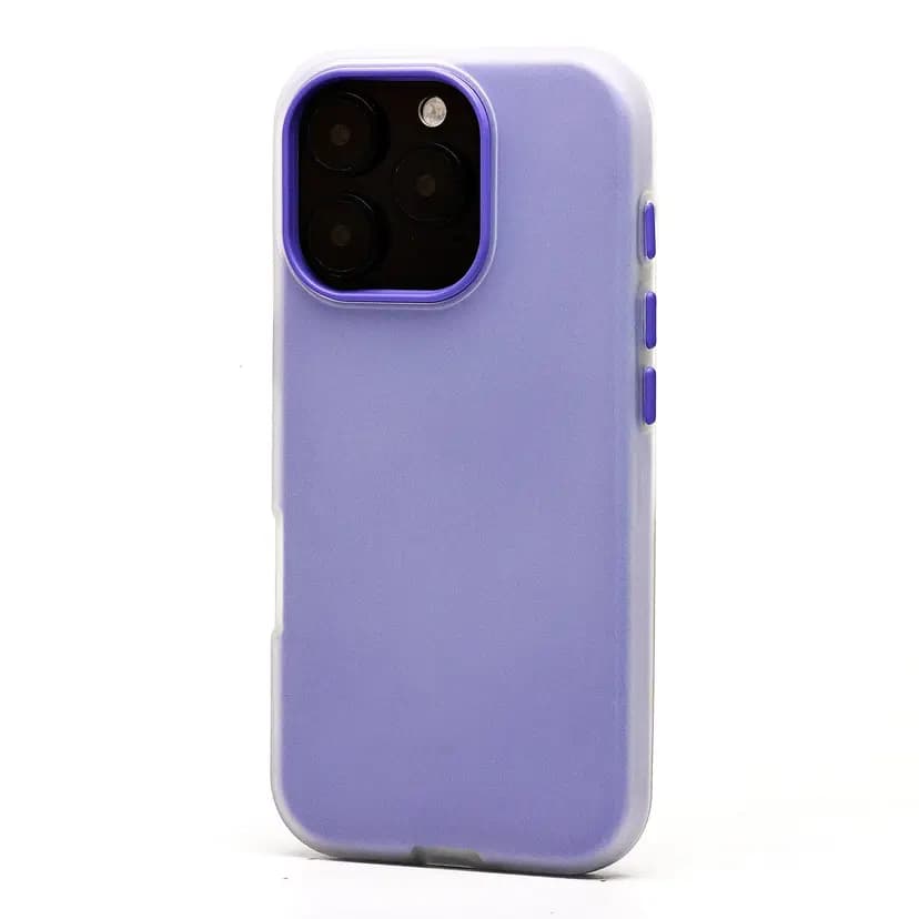 Чехол-накладка - SC346 для Apple iPhone 16 Pro (violet)
