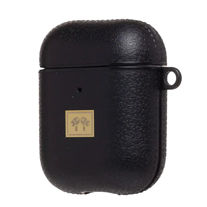 Чехол - PCP08 для Apple AirPods 1/2 (black)  — фото 2